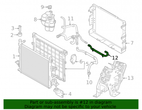 Патрубок охлаждения Volkswagen ID.4 21-26 RWD