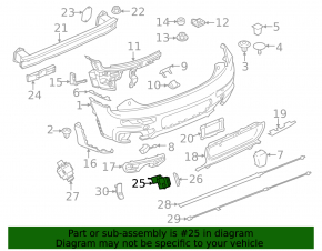 Парктроник задний Mini Cooper 14-24
