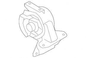 Подушка двигуна ліва Mazda CX-9 07-15 3.5, 3.7