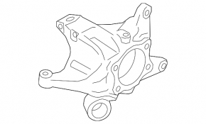 Цапфа задняя правая Subaru Outback 20-23