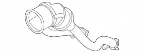 Каталізатор Audi A6 C8 19-25 3.0T
