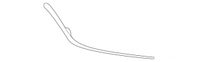 Молдинг переднього бампера правий Mercedes W167 GLE 350450 20-23 AMG pkg