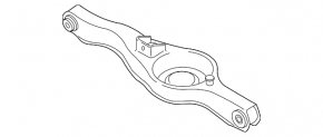 Задня цапфа права Mazda CX-7 06-12 з датчиком АБС