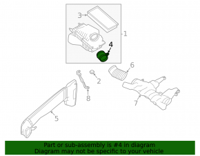 Расходомер воздуха Land Rover Range Rover 16-21 3.0, 5.0