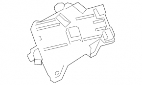Кронштейн Transmission Control Module TCM Audi Q3 83A 19-25 тип 1