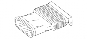 Воздуховод передний Mercedes W166 ML 12-16 3.0d