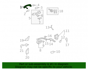 Ручка двери внешняя передняя левая smart key Toyota Prius 20 04-05