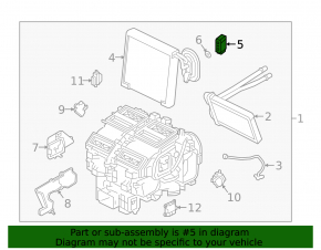 Клапан печки кондиционера Nissan Rogue 21-26