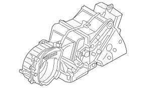 Печка 3 ряда в сборе VW Atlas 18-26