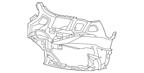 Кронштейн ПТФ правий BMW X1 F48 20-22