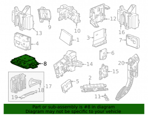 Lateral Accelerometer Sensor Chevrolet Equinox EV 24-26
