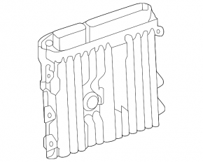 Блок ECU компьютер двигателя Lexus IS250 14-15