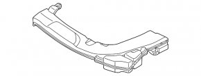 Воздухоприемник Mitsubishi Outlander 22-26 2.5