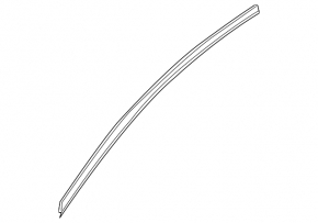 Молдинг двери верхний передней левой Mazda CX-7 06-12