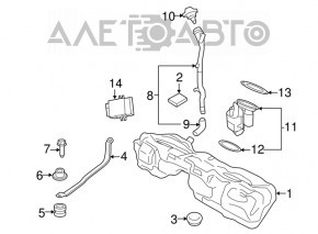 Крышка заливной горловины бензобака BMW X5 E70 07-13