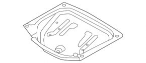 Корыто багажника Volvo XC90 16-19 T5, T6