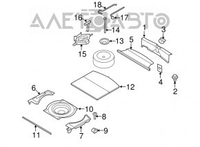 Домкрат Mazda CX-9 16-23