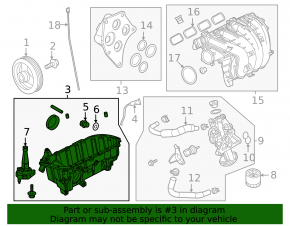 Поддон двигателя Mazda CX-70 25-26 2.5, PHEV