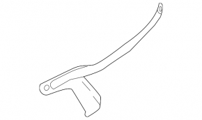 Кронштейн блоку ECU Lexus NX300h 15-21 нижній