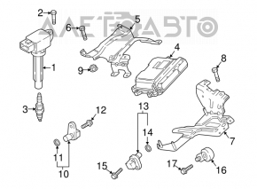 Блок ECU компьютер двигателя Mazda CX-5 19-25 2.5T Mitsubishi