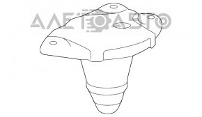 Опора пружины задняя правая Lexus RX350 RX450h 16-22
