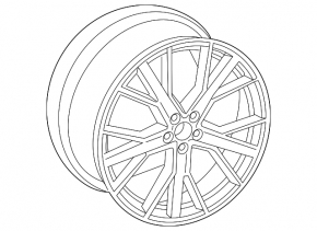 Диск колесный R22 Audi Q7 20-24