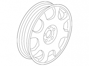Запасное колесо докатка Lincoln MKZ 17-20 R18
