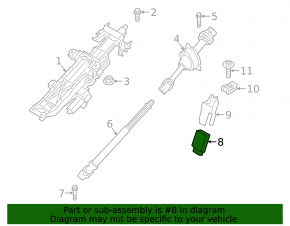 Steering Column Control Module BMW X5 G05 19-23