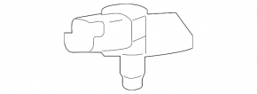 Датчик давления наддува Map Sensor Land Rover Range Rover 13-21 3.0, 5.0