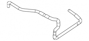 Патрубок охолодження верхній Infiniti JX35 QX60 14-15 Hybrid