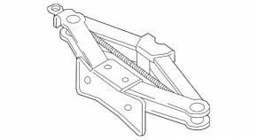 Домкрат VW Golf 15-21