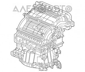 Корпус грубки голий Honda CRV 17-22
