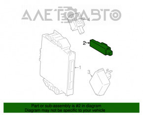 Антенна Keyless наружная Toyota Rav4 19-25