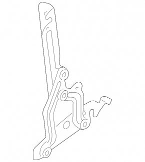 Петля капота правая Ford Fiesta 11-19