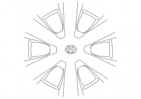 Ковпак R16 Toyota Camry v40