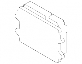 Блок ECU компьютер двигателя Mazda CX-50 23-26 2.5 Mitsubishi