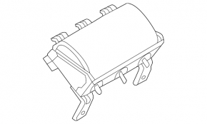 Подушка безопасности airbag пассажирская в торпеде Mazda 6 18-21