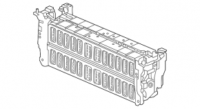Аккумуляторная батарея ВВБ в сборе Honda Accord 18-22 2.0 hybrid, 218к, 252V