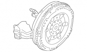 Стартер-генератор Volvo XC90 16-26 T8