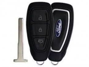 Ключ Ford C-max MK2 13-18 SEL smart 3 кнопки, без личинки