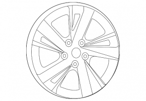 Диск колесный R17 x 7.5J et55 5*114.3 Nissan Altima 13-15