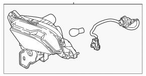 Поворотник правый Mazda CX-3 16-21