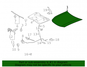Капот голый Lexus GS300 GS350 GS430 GS450h 06-11 синий 8U0, алюминий, выгорел лак