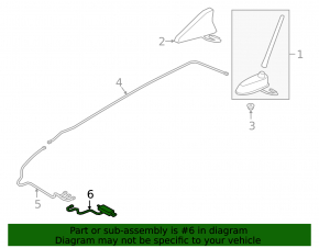 Antenna assy-wireless Hyundai Santa FE 21-23