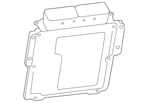 Блок ECU компьютер двигателя Land Rover Range Rover Velar 18-23 2.0T AJ200