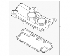 Кришка клапанна Volvo S60 15-18 2.0