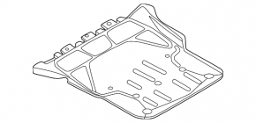 Захист двигуна Audi A3 22-26