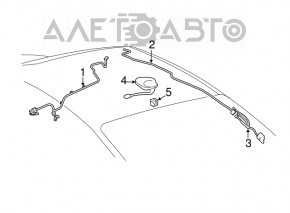 ANTENNA AMPLIFIER RECEIVER MODULE ASSEMBLY Toyota Camry v50 12-14 usa