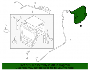 Bluelink Module Hyundai Santa Fe 13-16