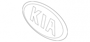 Емблема капота Kia Soul 14-19